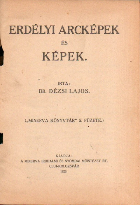 Erdélyi arcképek és képek