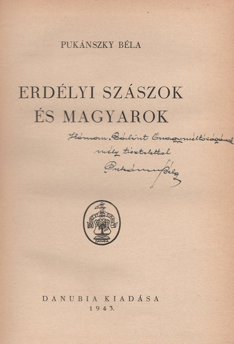 Erdélyi szászok és magyarok