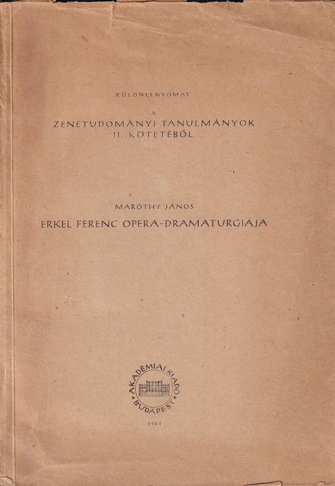 Erkel Ferenc opera-dramaturgiája