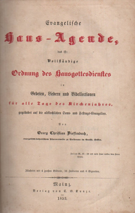 Evangelische Haus-Agende