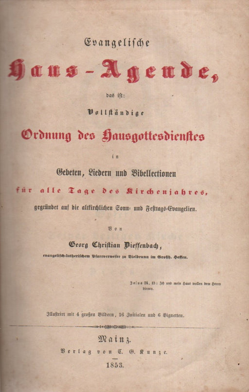 Evangelische Haus-Agende