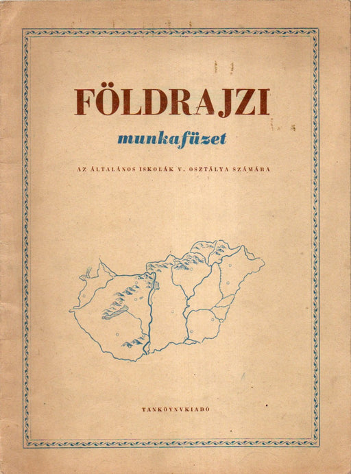 Földrajzi munkafüzet