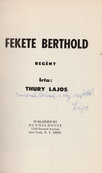 Fekete Berthold