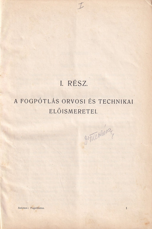 Fogpótlástan