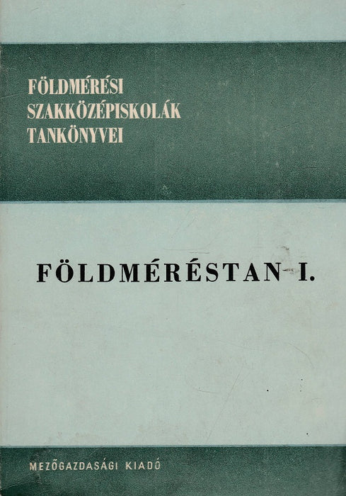 Földméréstan I.