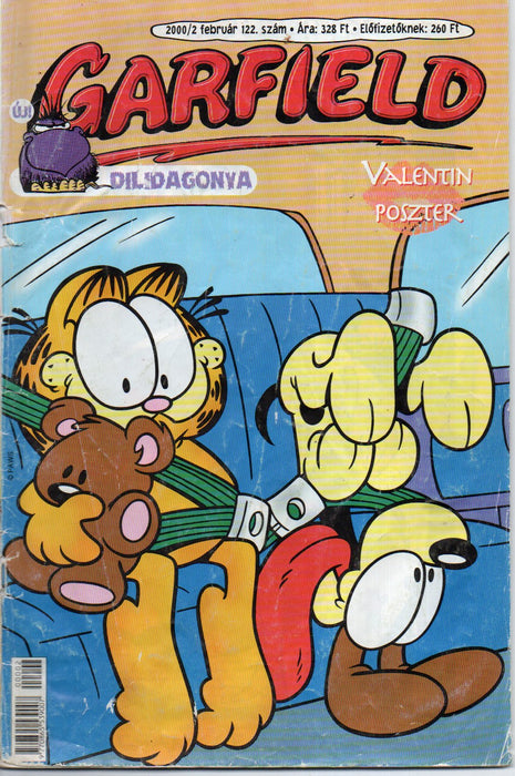 Garfield képregény 2000-2005, 2007-2016 - 129 füzet együtt