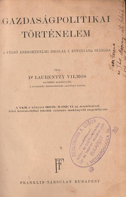 Gazdaságpolitikai történelem