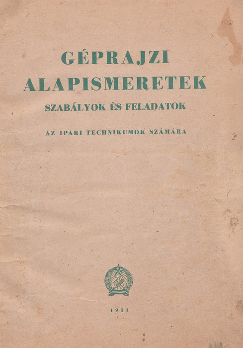 Géprajzi alapismeretek