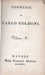 Goldoni Commedie X.