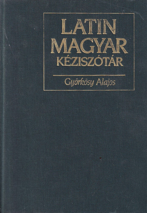 Györkösy Latin-magyar kéziszótár