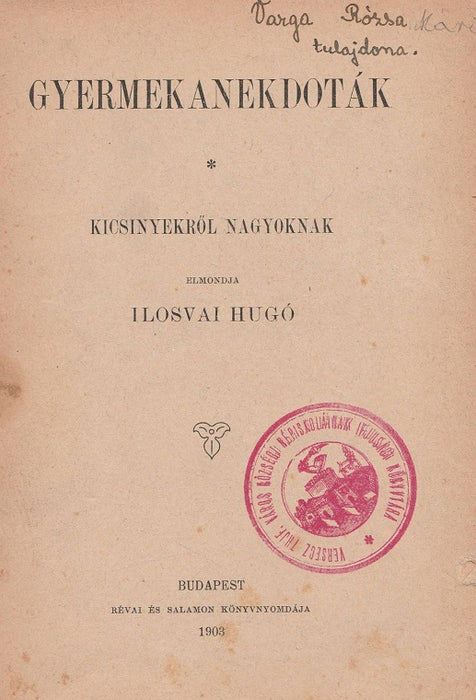 Gyermek anekdoták