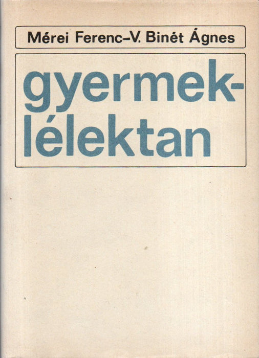 Gyermeklélektan 1985