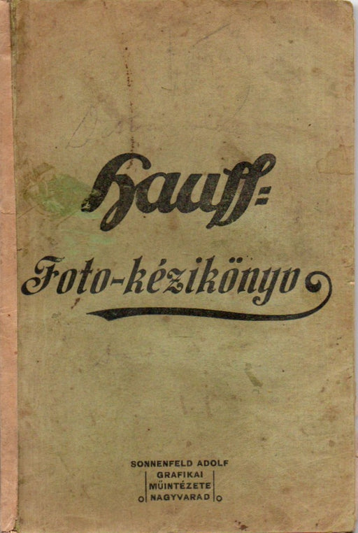 Hauff: Foto-kézikönyv