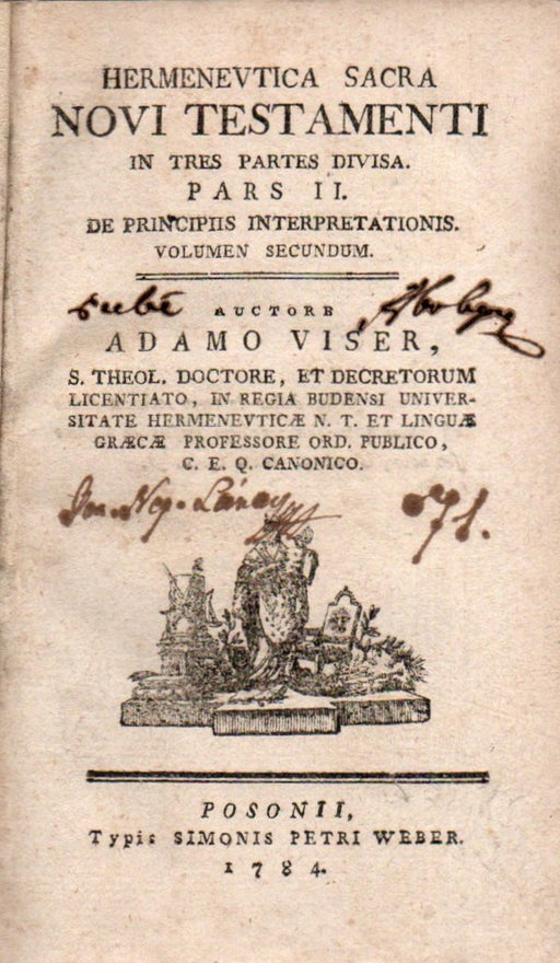Hermeneutica sacra Novi Testamenti 