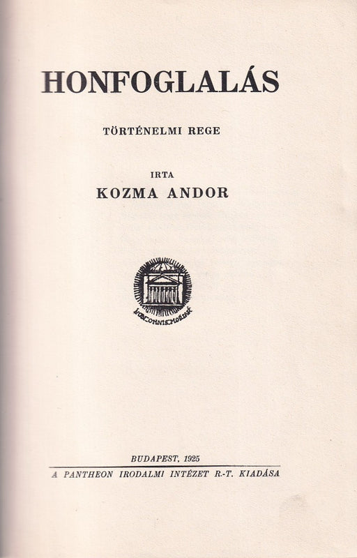 Honfoglalás