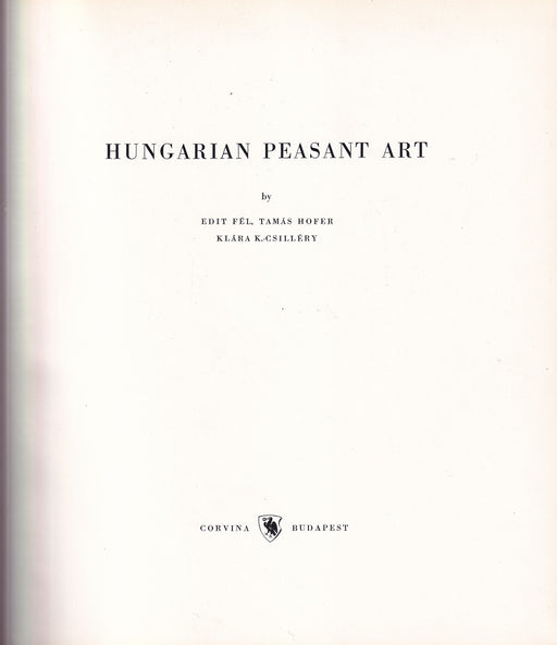Hungarian Peasant Art