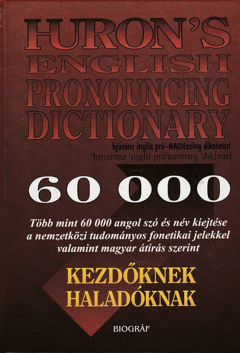 Huron's angol kiejtési kézikönyv