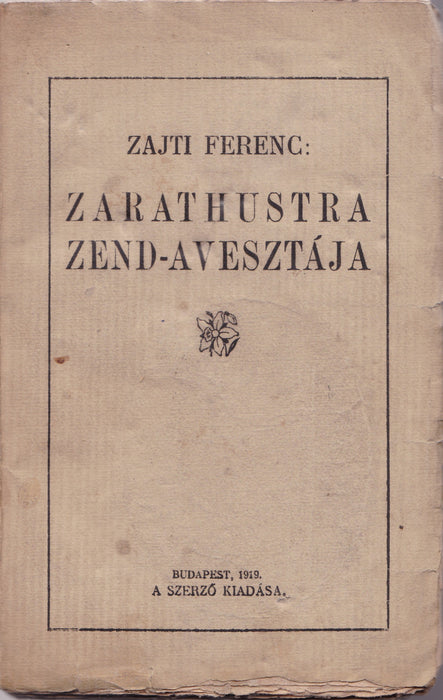 Zarathustra Zend-Avesztája