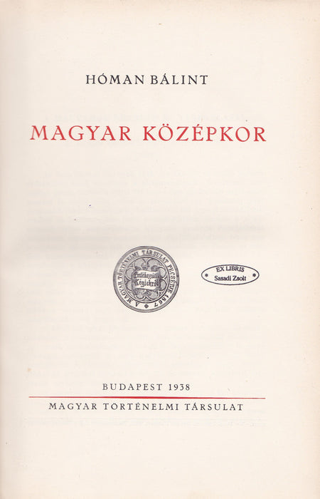 Magyar középkor