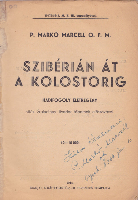 Szibérián át a kolostorig