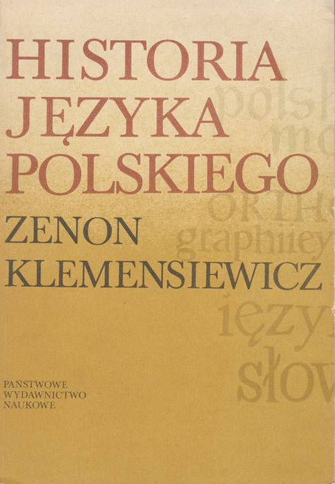 Historia języka polskiego I-II.