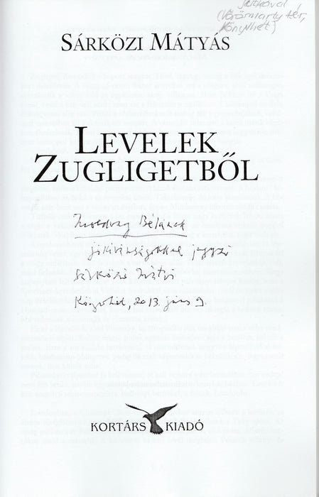 Levelek Zugligetből