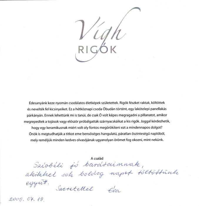 Vígh rigók