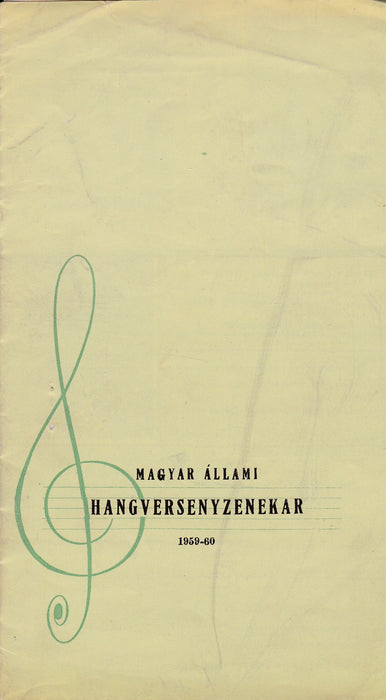 Magyar Állami Hangversenyzenekar 1959-60