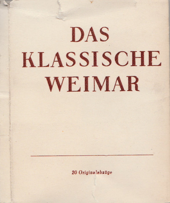 Das klassische Weimar