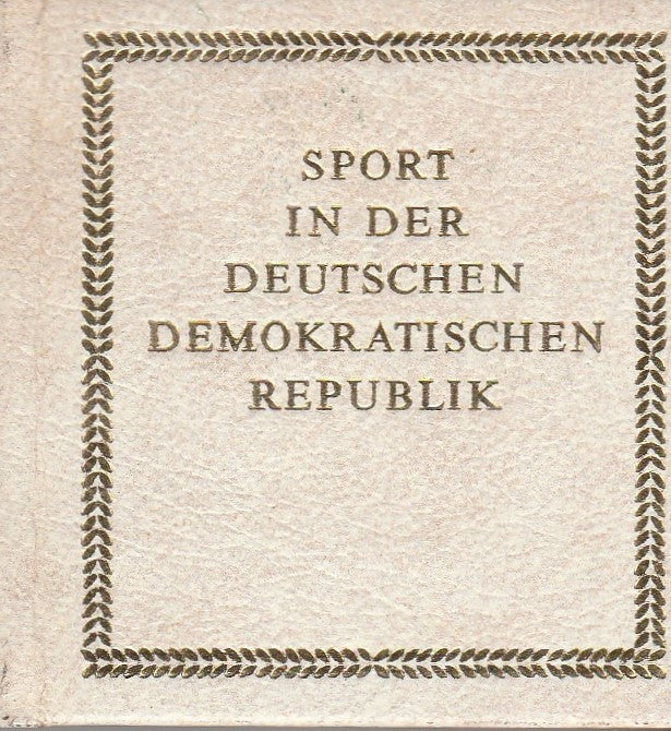 Sport in der Deutschen Demokratischen Republik