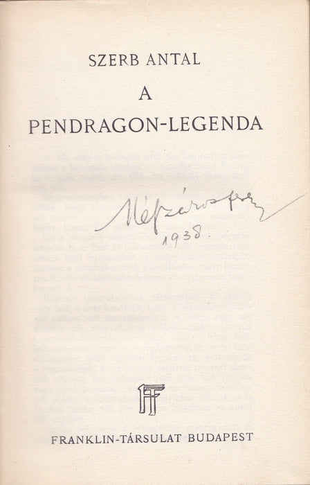 A Pendragon-legenda