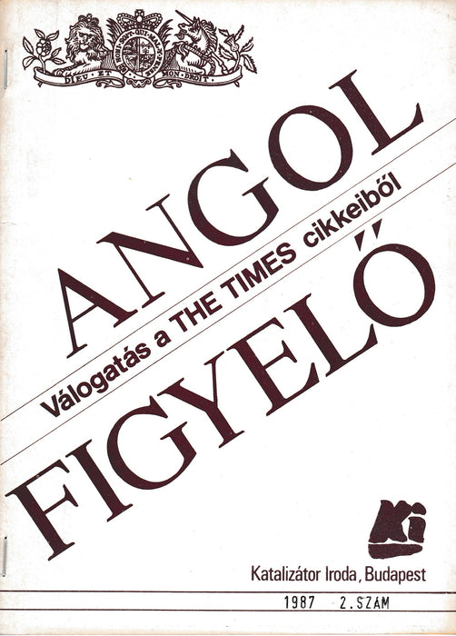 Angol figyelő 1987 2. szám