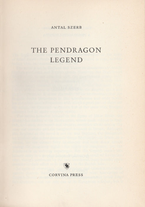 The Pendragon Legend