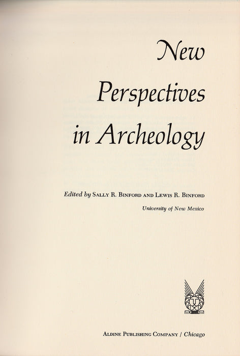 New Perspectives in Archeology