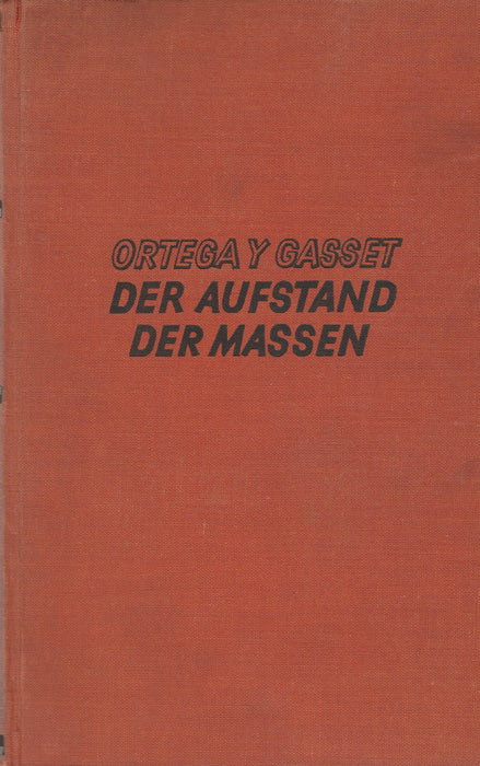 Der Aufstand der Massen