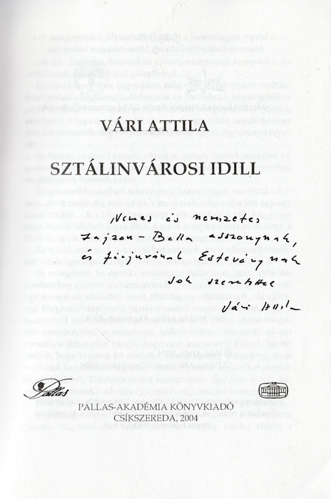 Sztálinvárosi idill