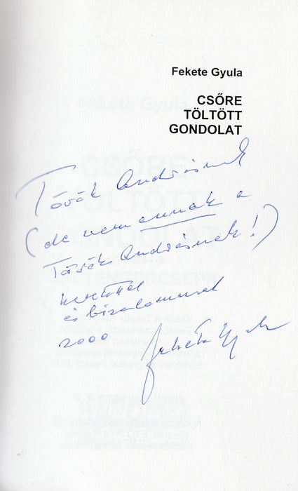 Csőre töltött gondolat