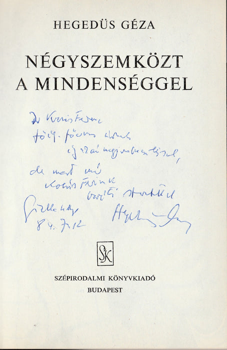 Négyszemközt a mindenséggel