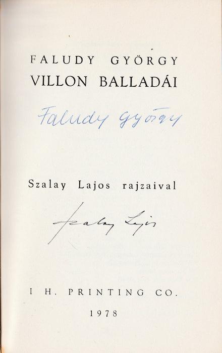 Villon balladái