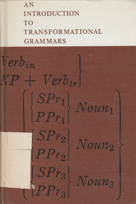 An Introduction to Transformational Grammars