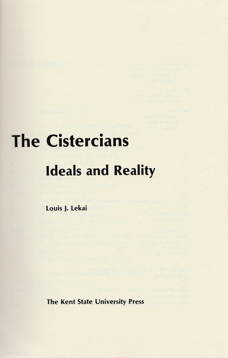 The Cistercians