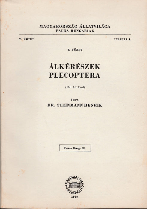 Álkérészek - Plecoptera