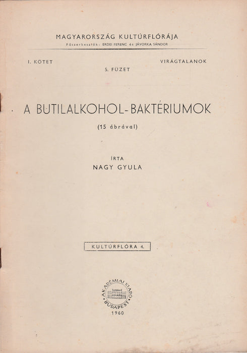 A butilalkohol-baktériumok