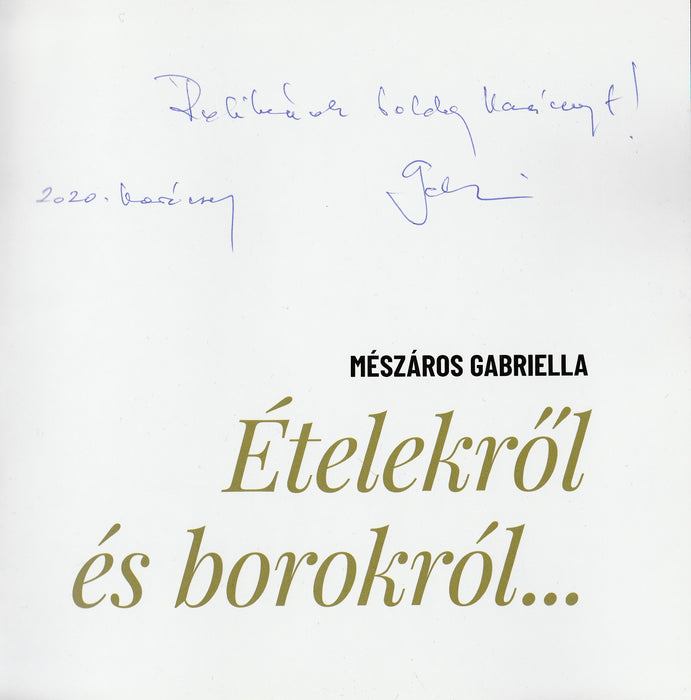 Ételekről és borokról...