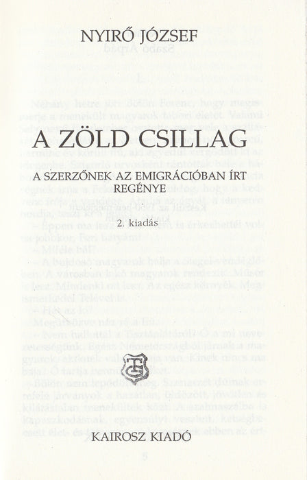 A zöld csillag