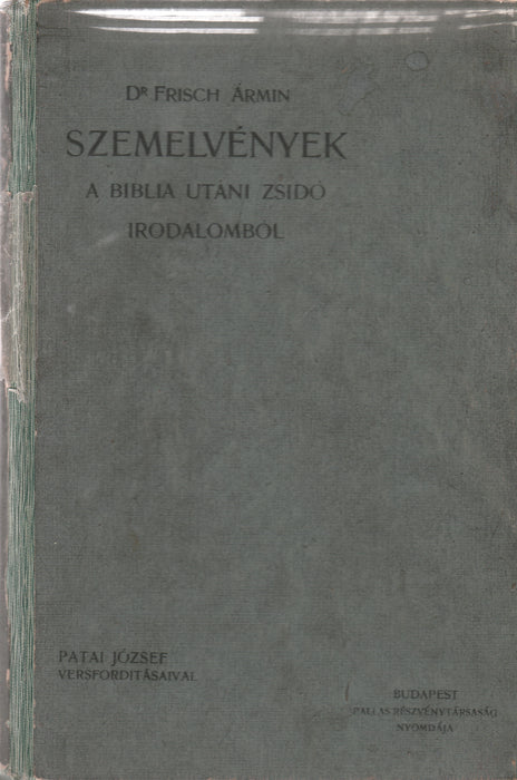 Szemelvények a Biblia utáni zsidó irodalomból