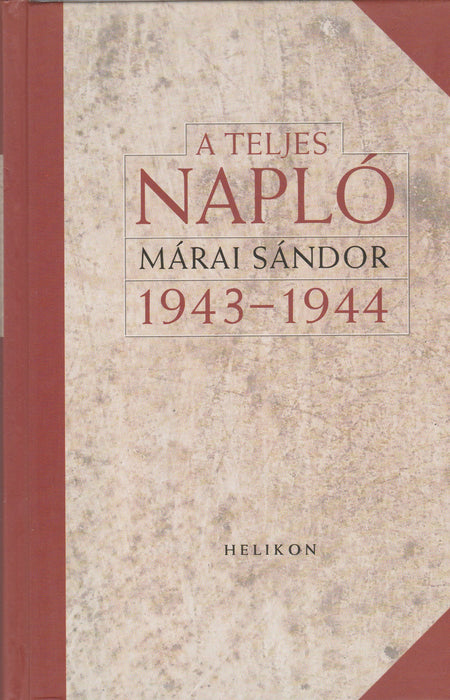 A teljes napló 1943-1944