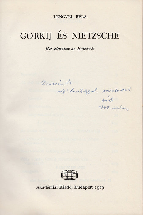 Gorkij és Nietzsche