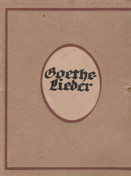 Goethe-Lieder