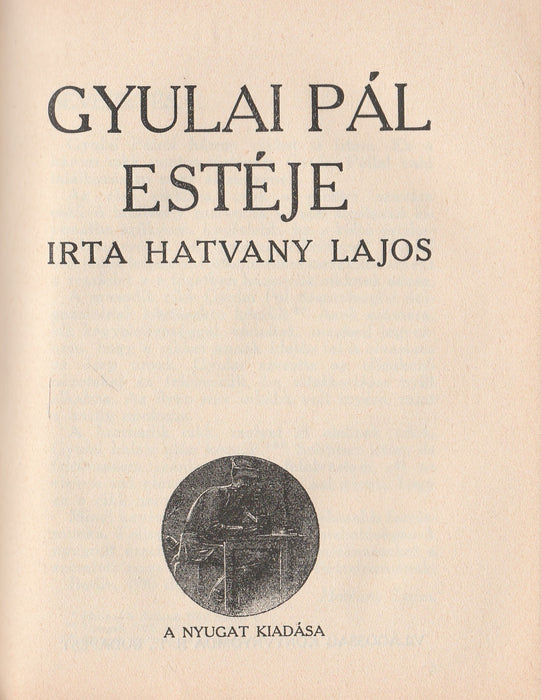 Két kritika - Erzsébet királyné - Lárvák - Gyulai Pál estéje - A politikai Robinson - Az akropoliszi ima - Zsidó faj, zsidó vallás - Henriette néném
